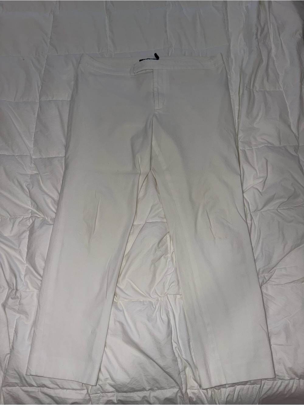 Ralph Lauren White womens cropped Pants